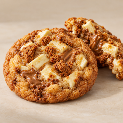 Picture of Biscoff & White Chocolate Cookie