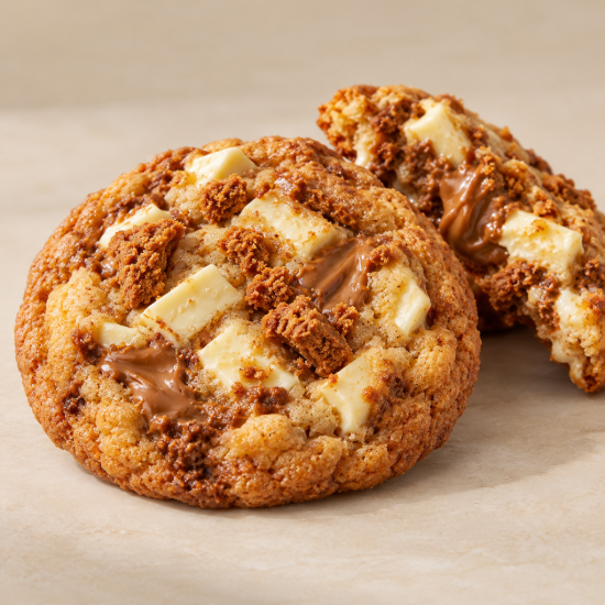 Picture of Biscoff & White Chocolate Cookie