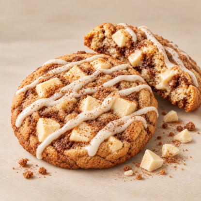 Picture of Cinnamon & White Chocolate Cookie